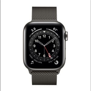 COPY - Apple Watch; Graphite Stainless Steel; Ser…